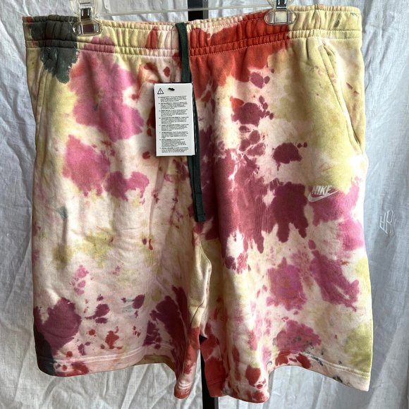 Nike NSW Tie Dye French Terry 10 inch Sweat Shorts